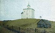 Andrei Ryabushkin Novgorod Kirche oil